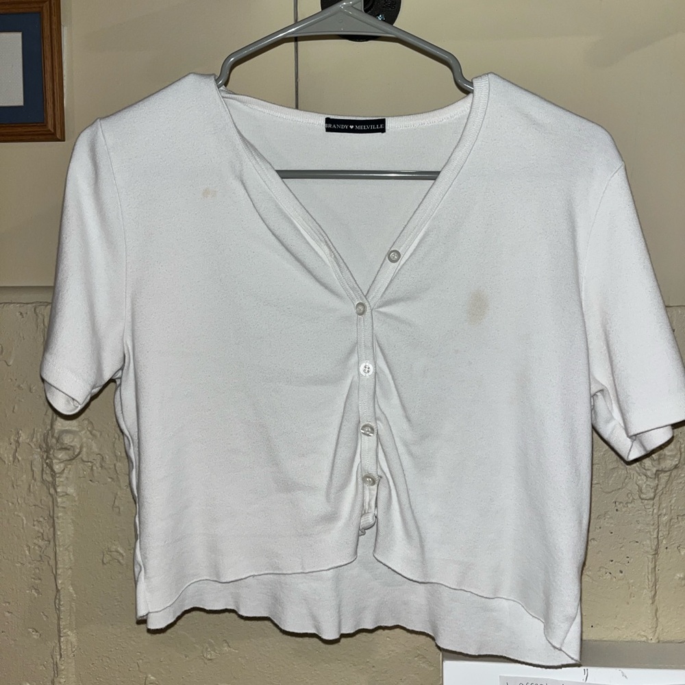 White Button-Up Shirt
